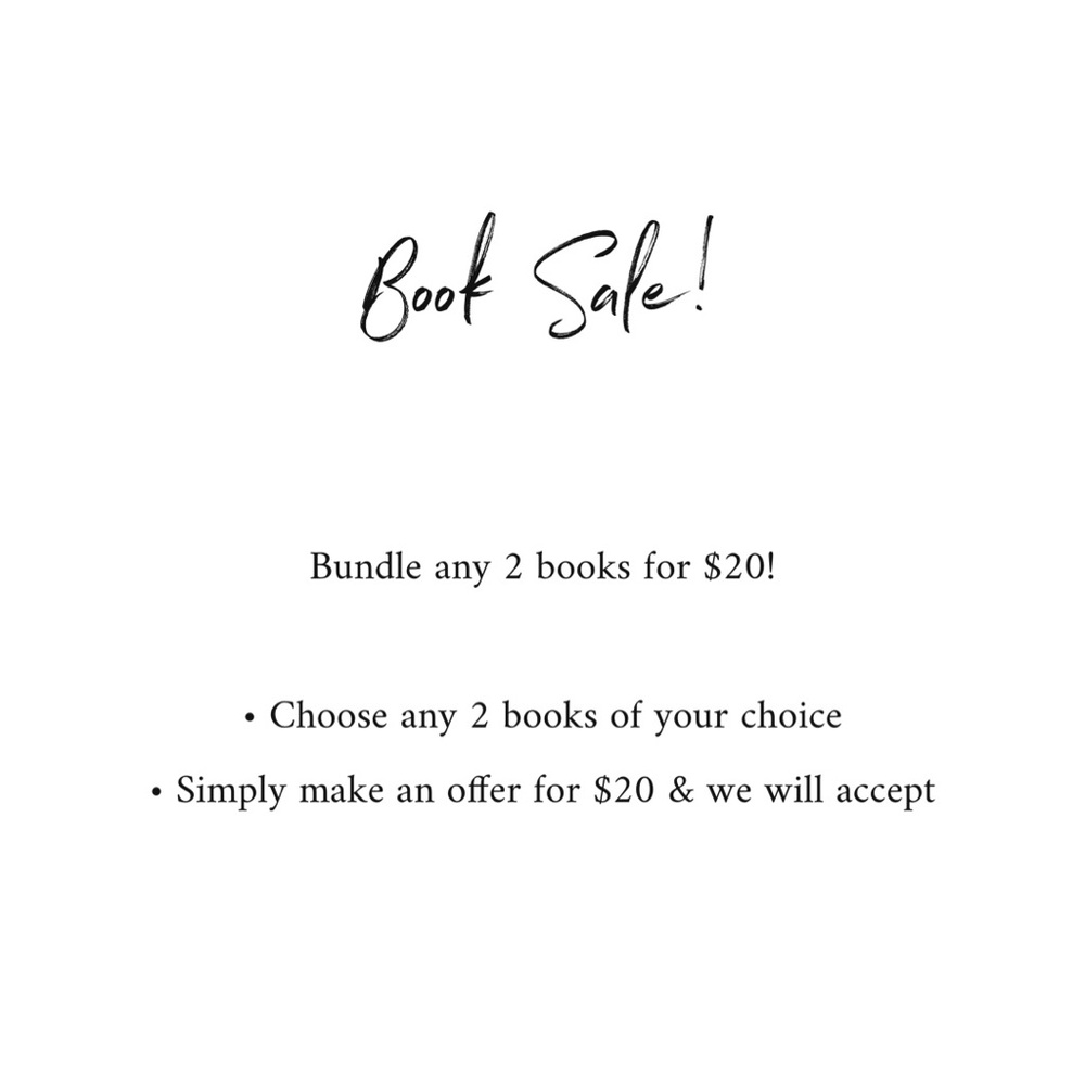 ✨BOOK SALE✨